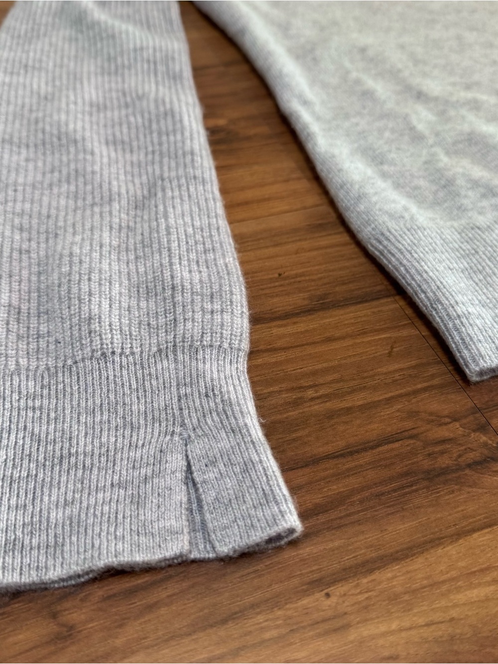 rag & bone Gray Cashmere Crewneck Sweater - Picture 5 of 11